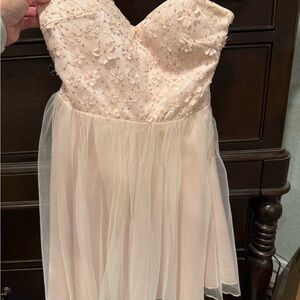 Forever 21 Light Pink Mini dress